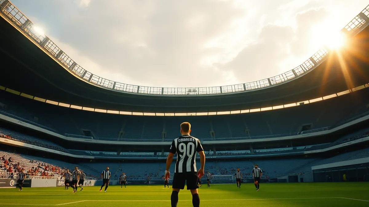 Diógenes, the new goalkeeper of Santos in focus