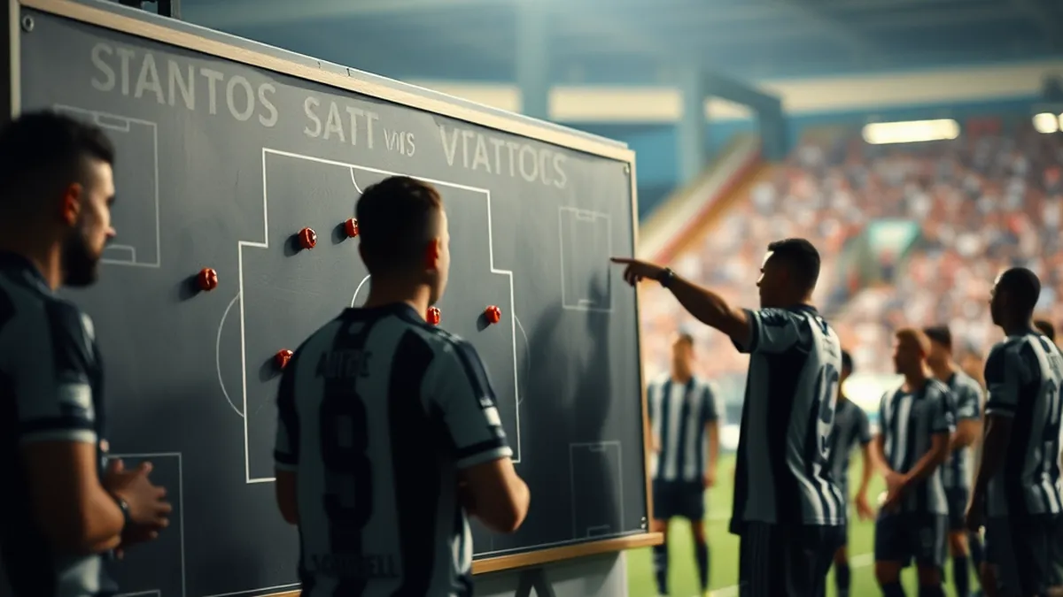 Santos vs Vitória: Key Players and Tactics for the Clash